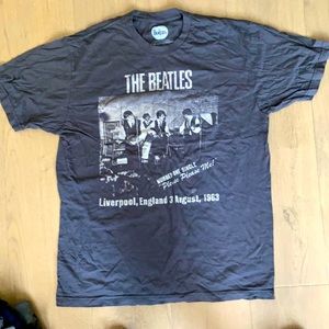 The Beatles Gray shirt size L